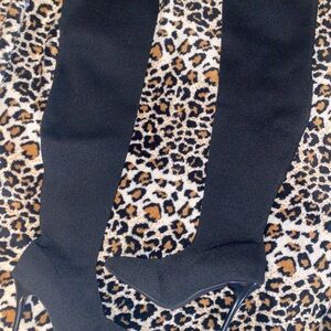 Black Over-the-Knee Boots